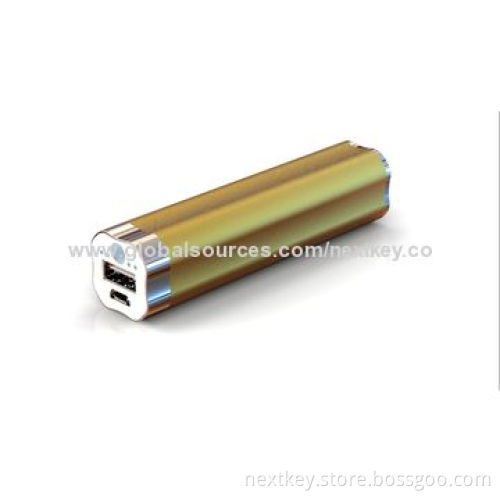 High-quality Power Station for iPhone, Connect with USB Cable, 2600mAh, Sized 9.1 x 2.4 x 2.4cm